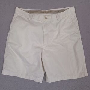 Tommy Bahama Shorts Mens‎ 37 Beige Khaki Tencel Cotton Walking Travel Chino